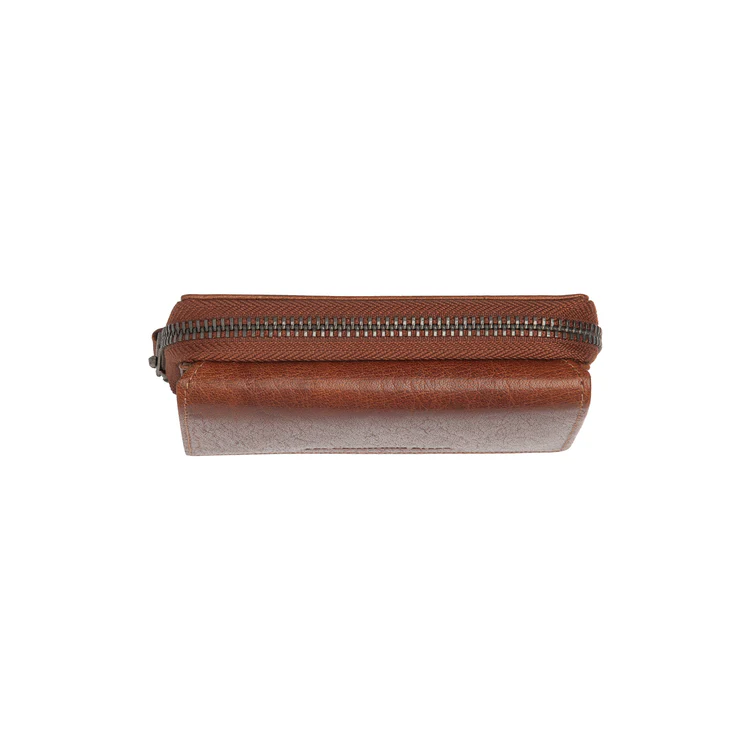 Chesterfield Chesterfield Rimili 14cc rits-portemonnee cognac