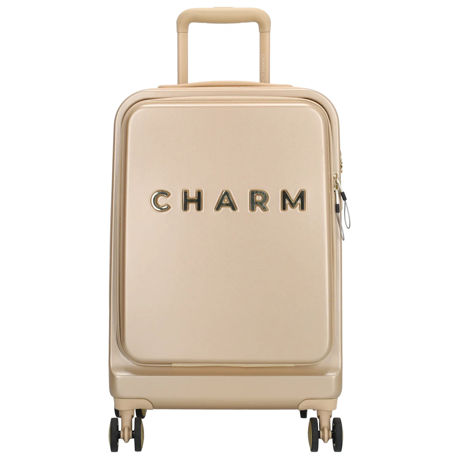 Charm London Charm London Capetown 55cm  15.6" laptop-handbagage-koffer champagne