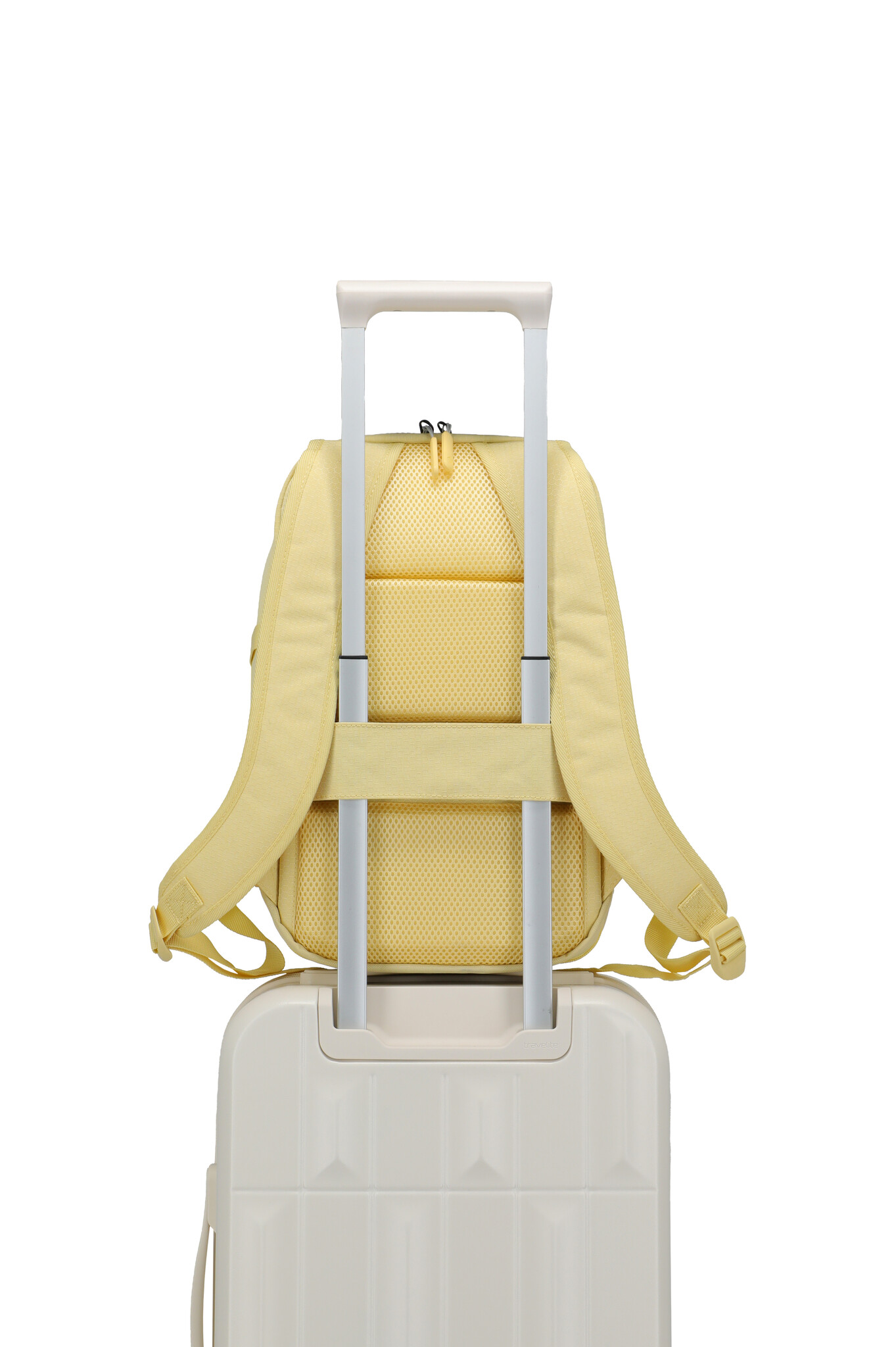 Travelite Kick Off 14" laptop-cabin rugtas geel