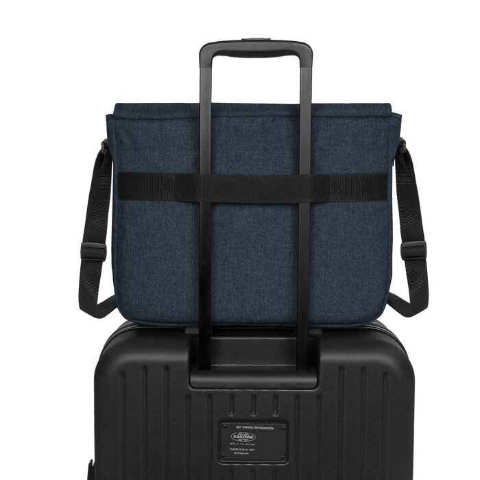 Eastpak Delegate + 15.6" laptop-Schoudertas triple denim