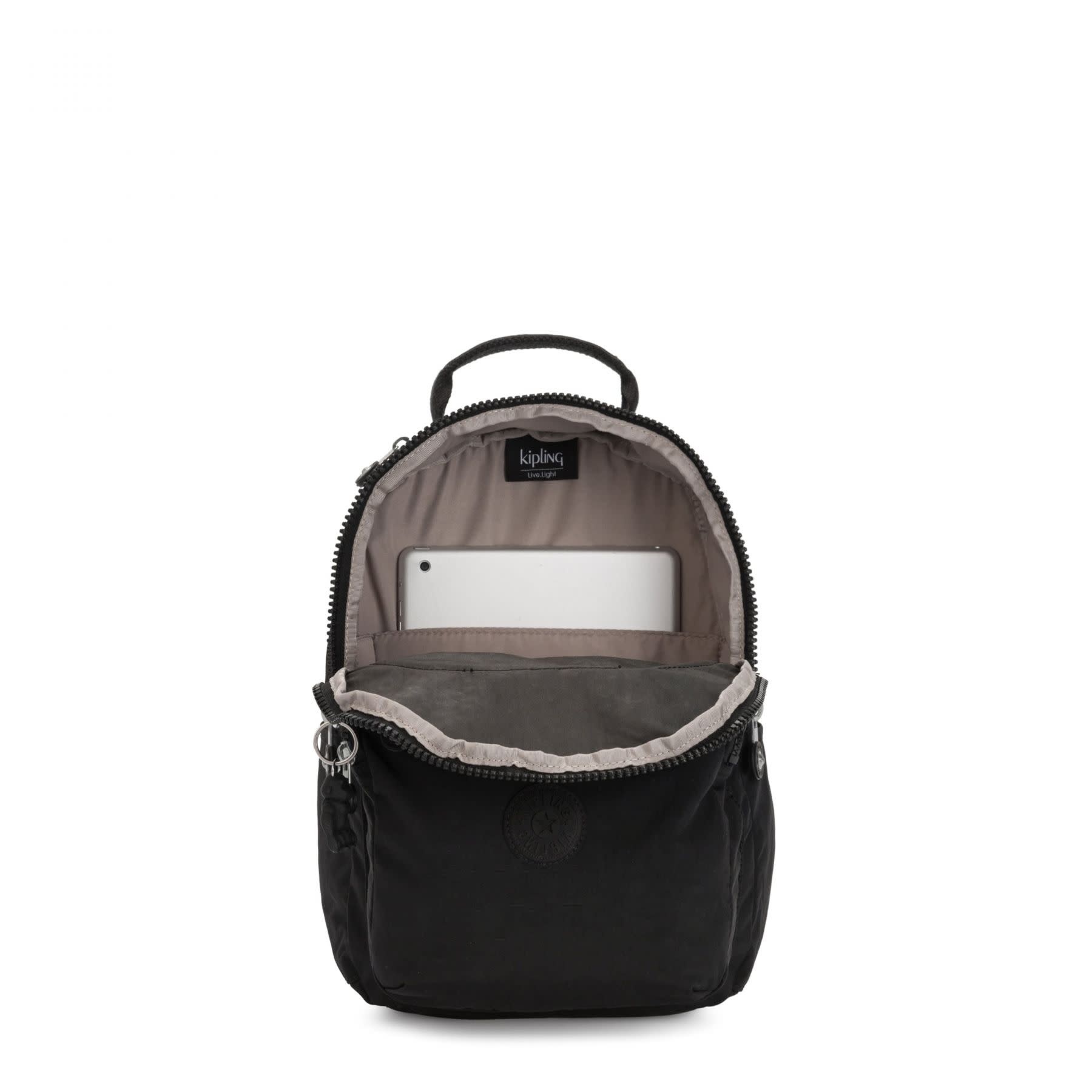Kipling Kipling Seoul s rugtasje black noir