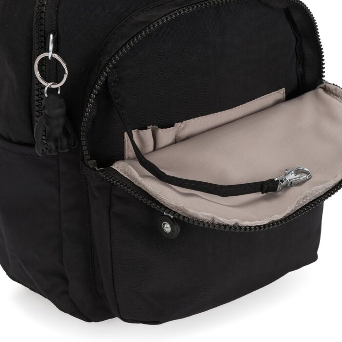 Kipling Kipling Seoul s rugtasje black noir