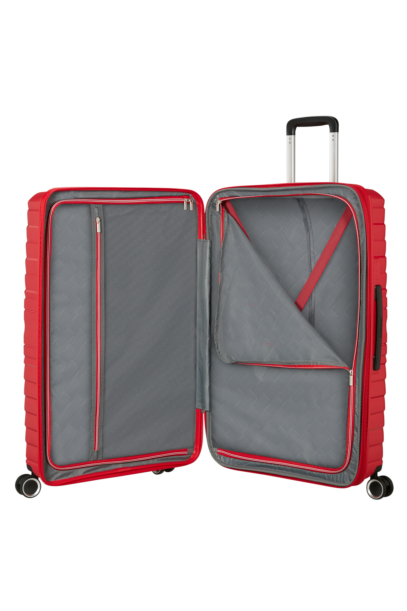 American Tourister Flytwist Spinner 78 reiskoffer EXP true red