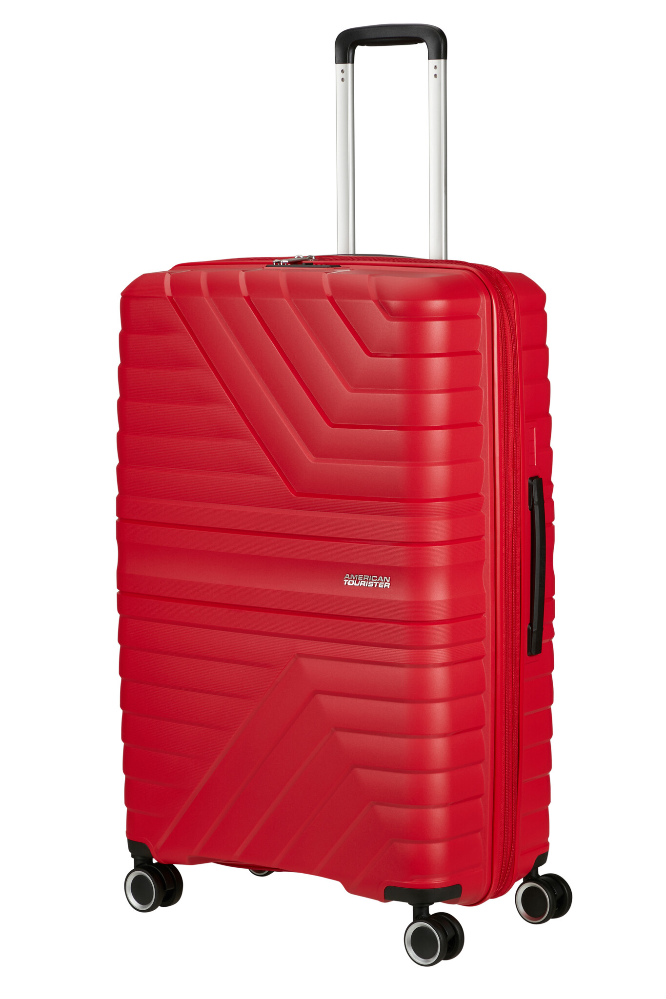 American Tourister Flytwist Spinner 78 reiskoffer EXP true red
