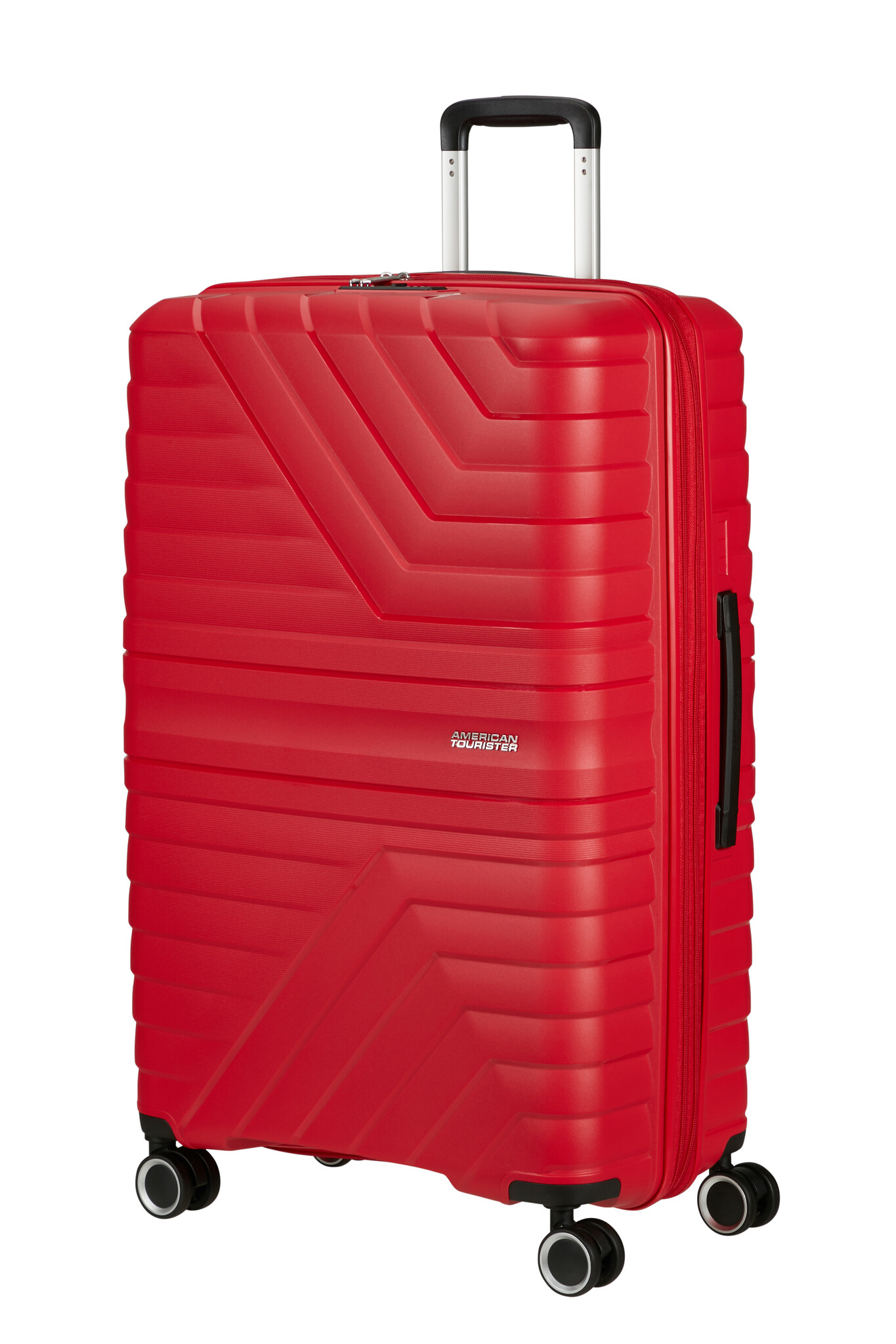 American Tourister Flytwist Spinner 78 reiskoffer EXP true red