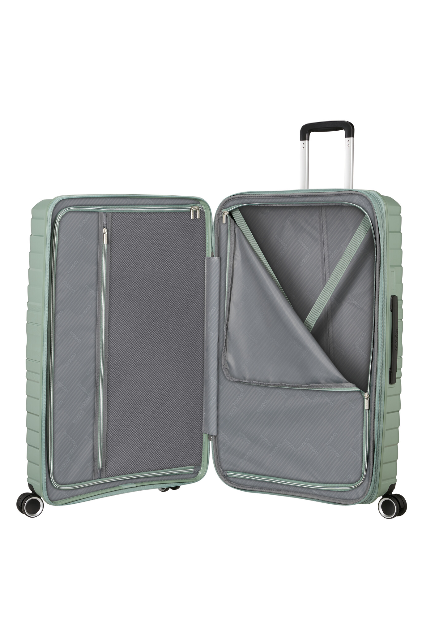 American Tourister Flytwist Spinner 78 reiskoffer EXP botanic green