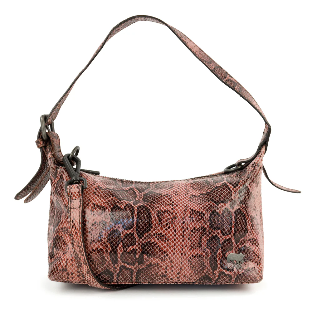 Bear Design Bear Design Snake schoudertas pink