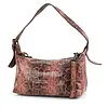 Bear Design Snake schoudertas pink