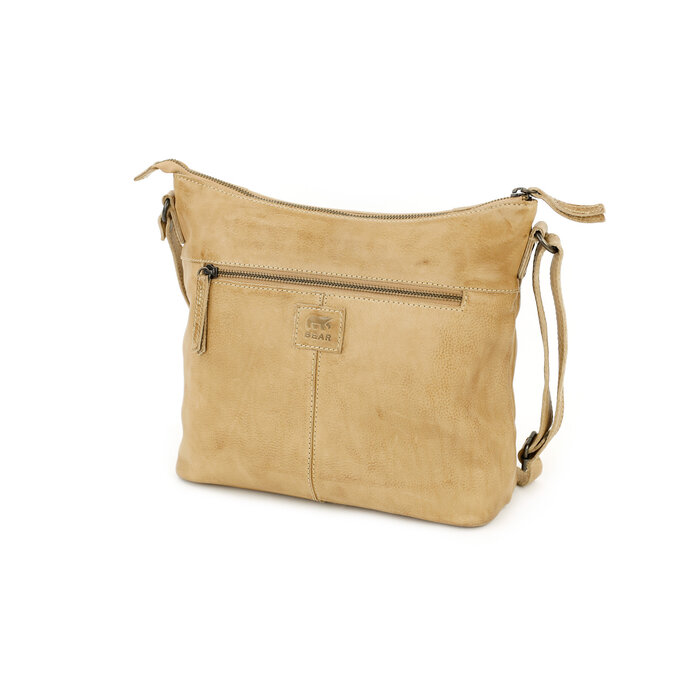 Bear Design Sophia leren schoudertas baltic beige