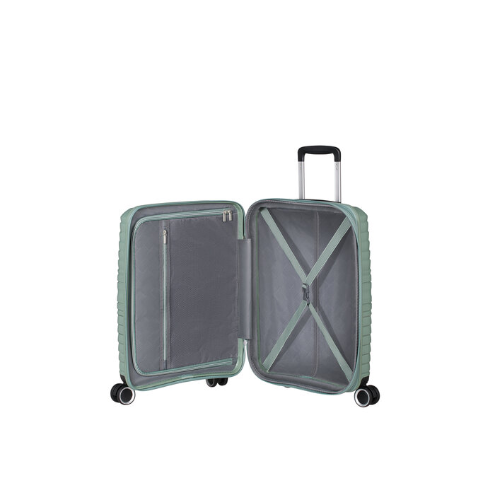American Tourister American Tourister Flytwist 55 cm EXP. Spinner botanic green