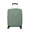 American Tourister Flytwist 55 cm EXP. Spinner botanic green