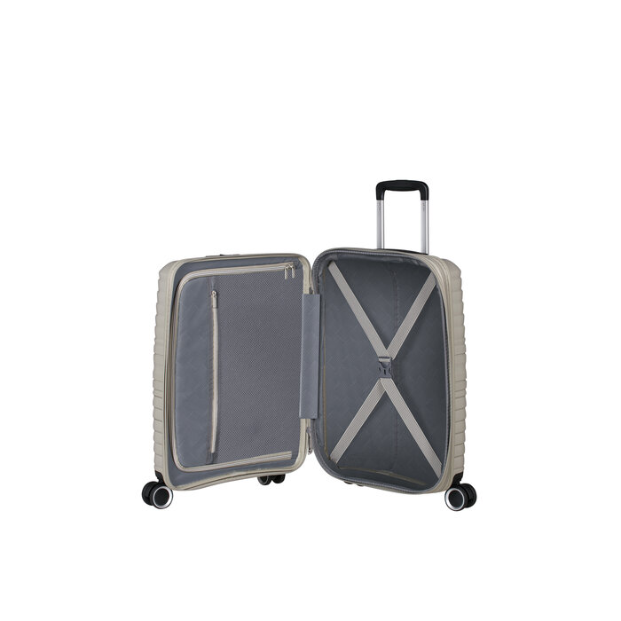 American Tourister American Tourister Flytwist 55 cm EXP. Spinner sandstone