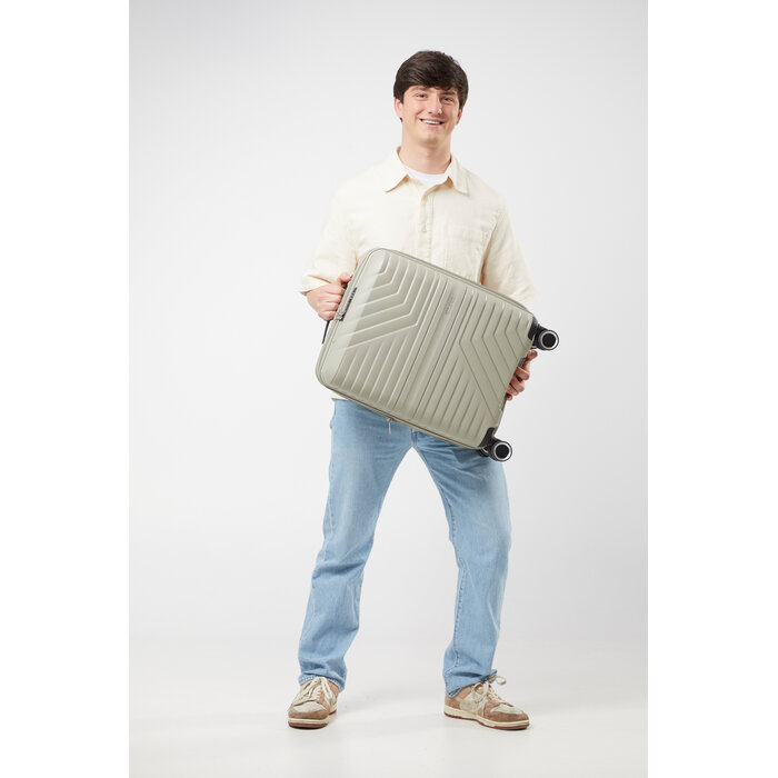 American Tourister American Tourister Flytwist 55 cm EXP. Spinner sandstone