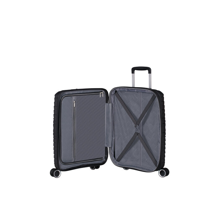 American Tourister American Tourister Flytwist 55 cm EXP. Spinner zwart