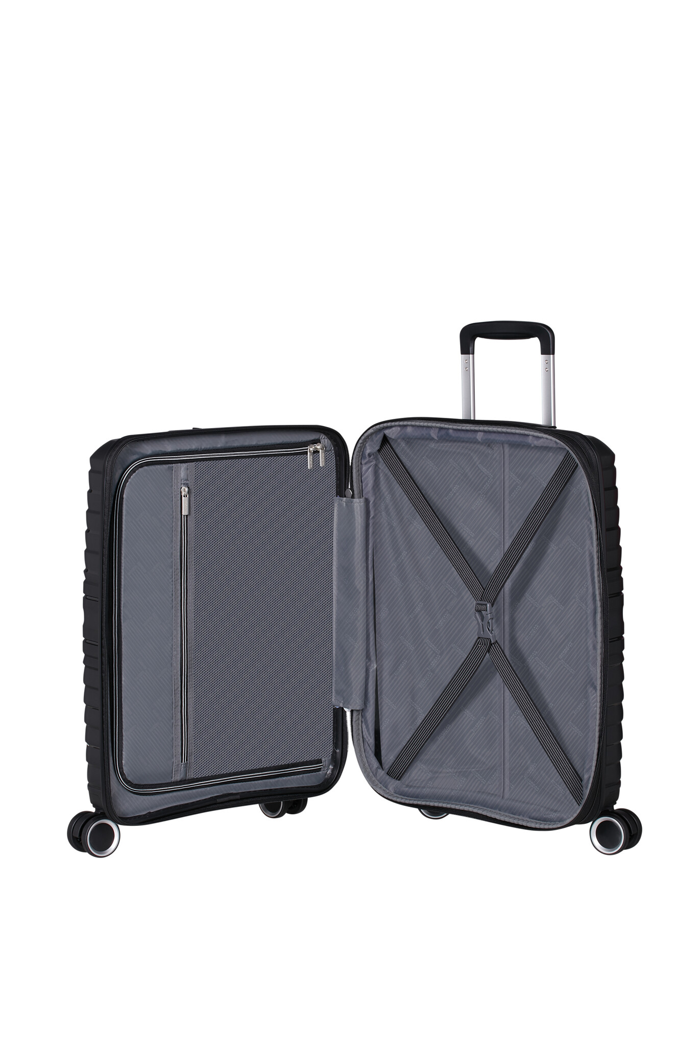 American Tourister American Tourister Flytwist 55 cm EXP. Spinner zwart
