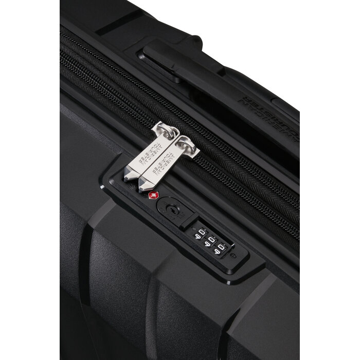 American Tourister American Tourister Flytwist 55 cm EXP. Spinner zwart