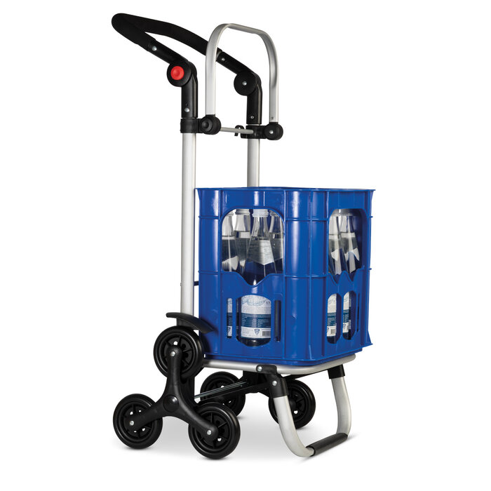 Punta  Steps boodschappenkar zwart/wit