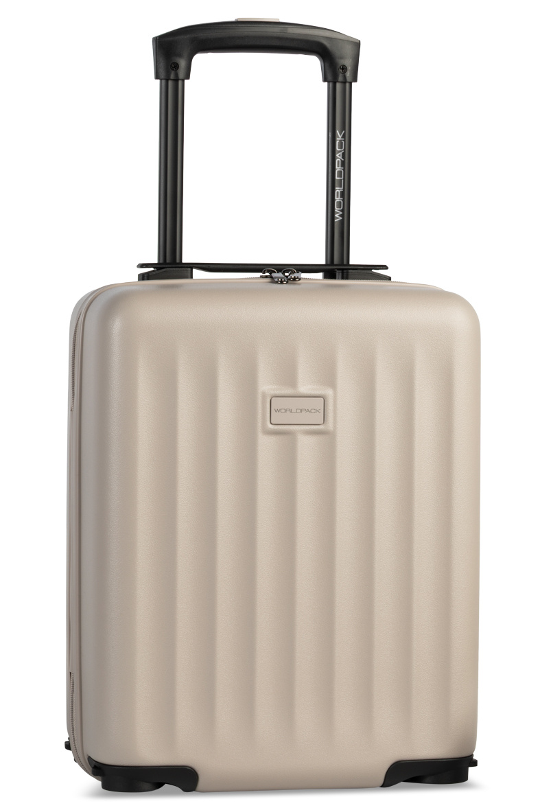 Worldpack trolley underseater 40x30x20cm-afneembare wielen beige