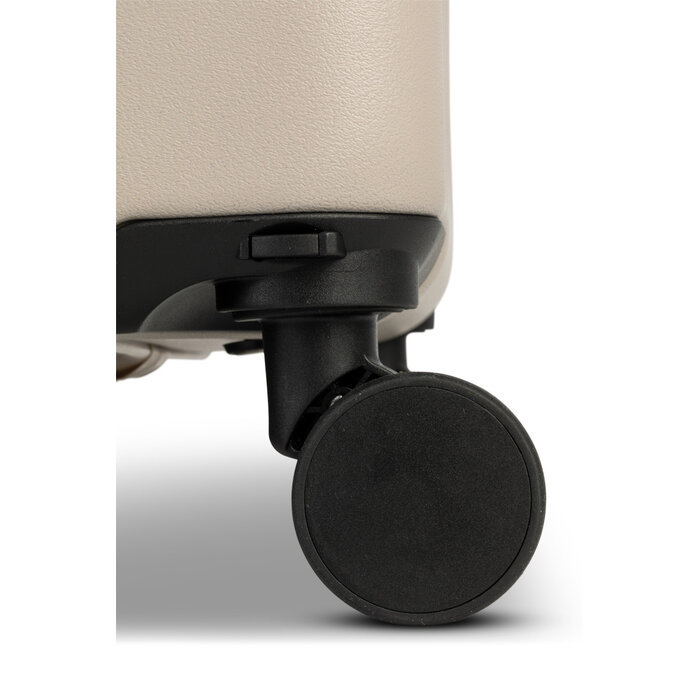 Worldpack trolley underseater 40x30x20cm-afneembare wielen beige