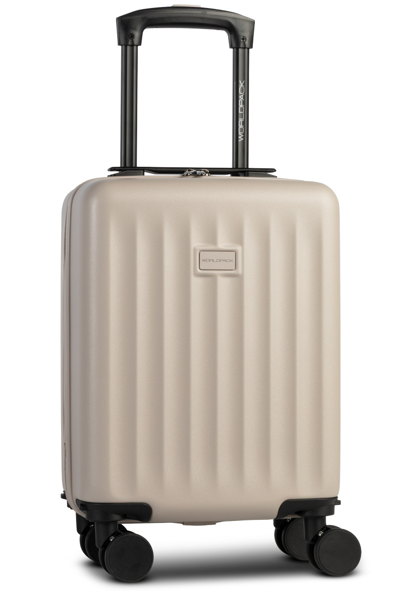 Worldpack trolley underseater 40x30x20cm-afneembare wielen beige