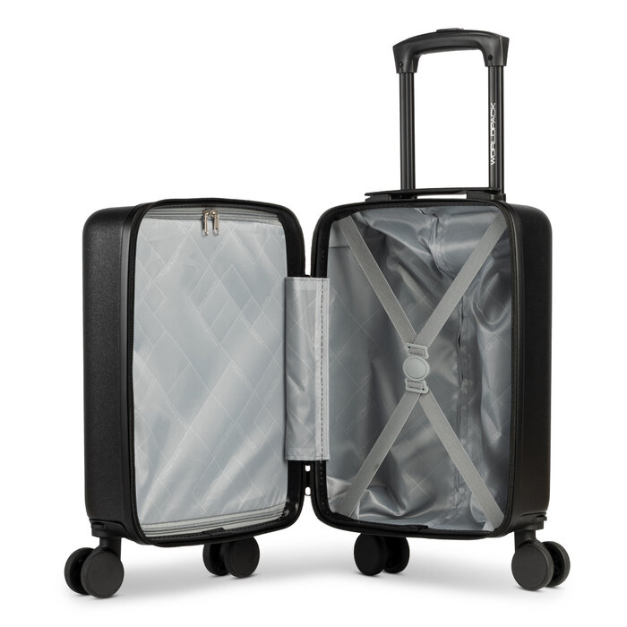 Worldpack trolley underseater 40x30x20cm-afneembare wielen zwart