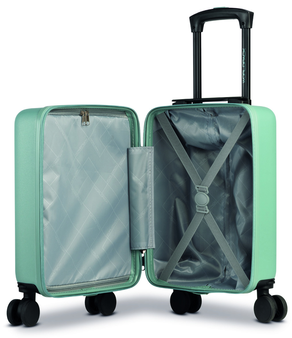 Worldpack trolley underseater 40x30x20cm-afneembare wielen blauw
