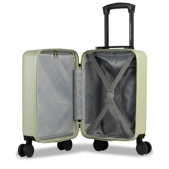 Worldpack trolley underseater 40x30x20cm-afneembare wielen groen