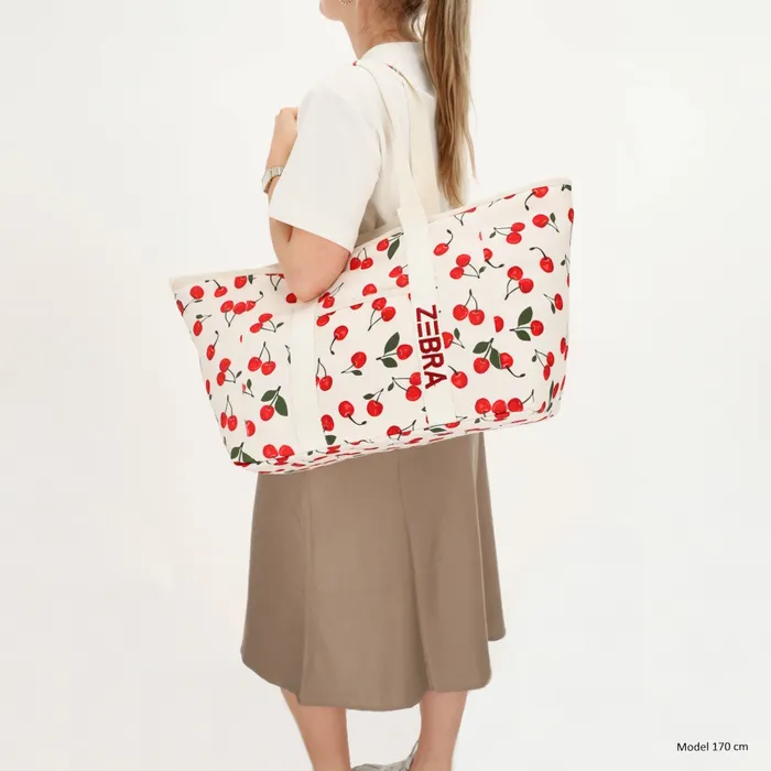 Zebra Trends Zebra Trends strandtas cherry