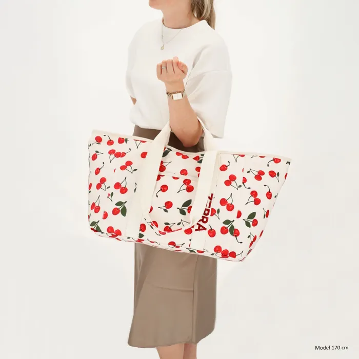 Zebra Trends Zebra Trends strandtas cherry