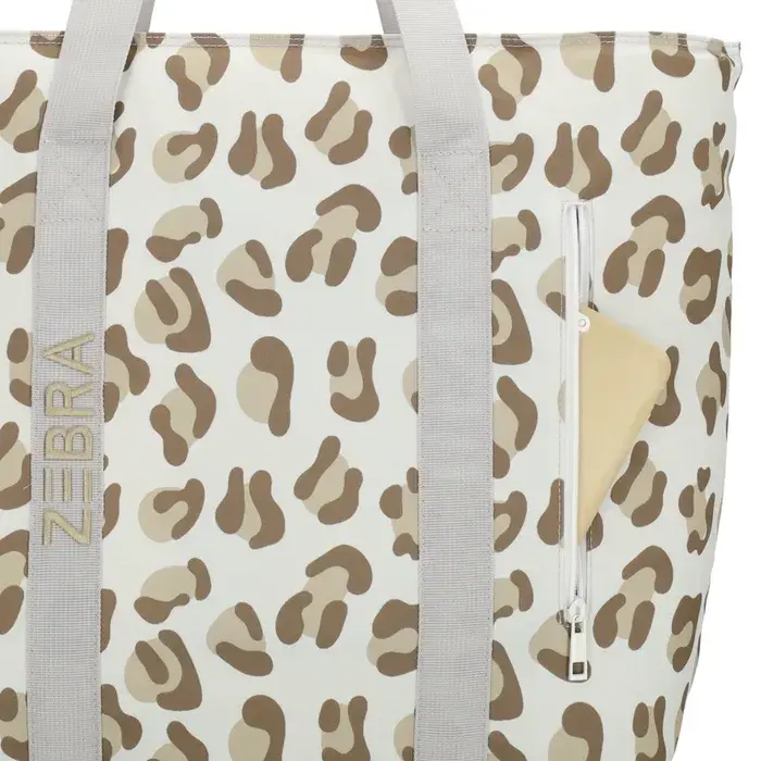 Zebra Trends Zebra Trends Sally strandtas-koeltas leopard beige