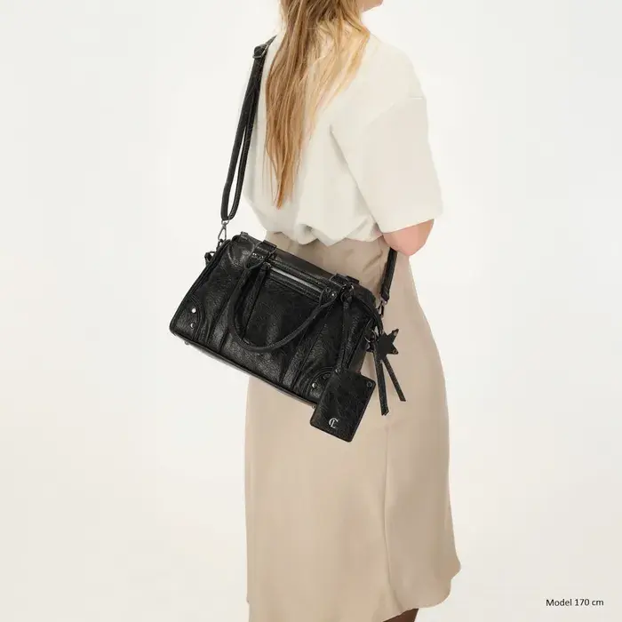 Charm London Charm London Berlin Handtas zwart