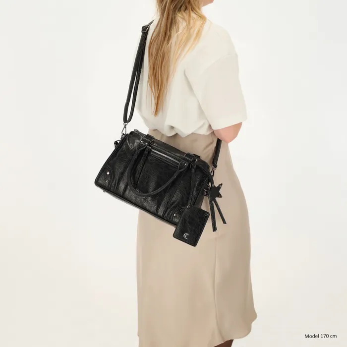 Charm London Charm London Berlin Handtas zwart