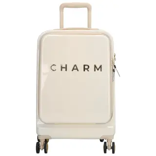 Charm London Charm London Capetown 55cm  15.6" laptop-handbagage-koffer beige