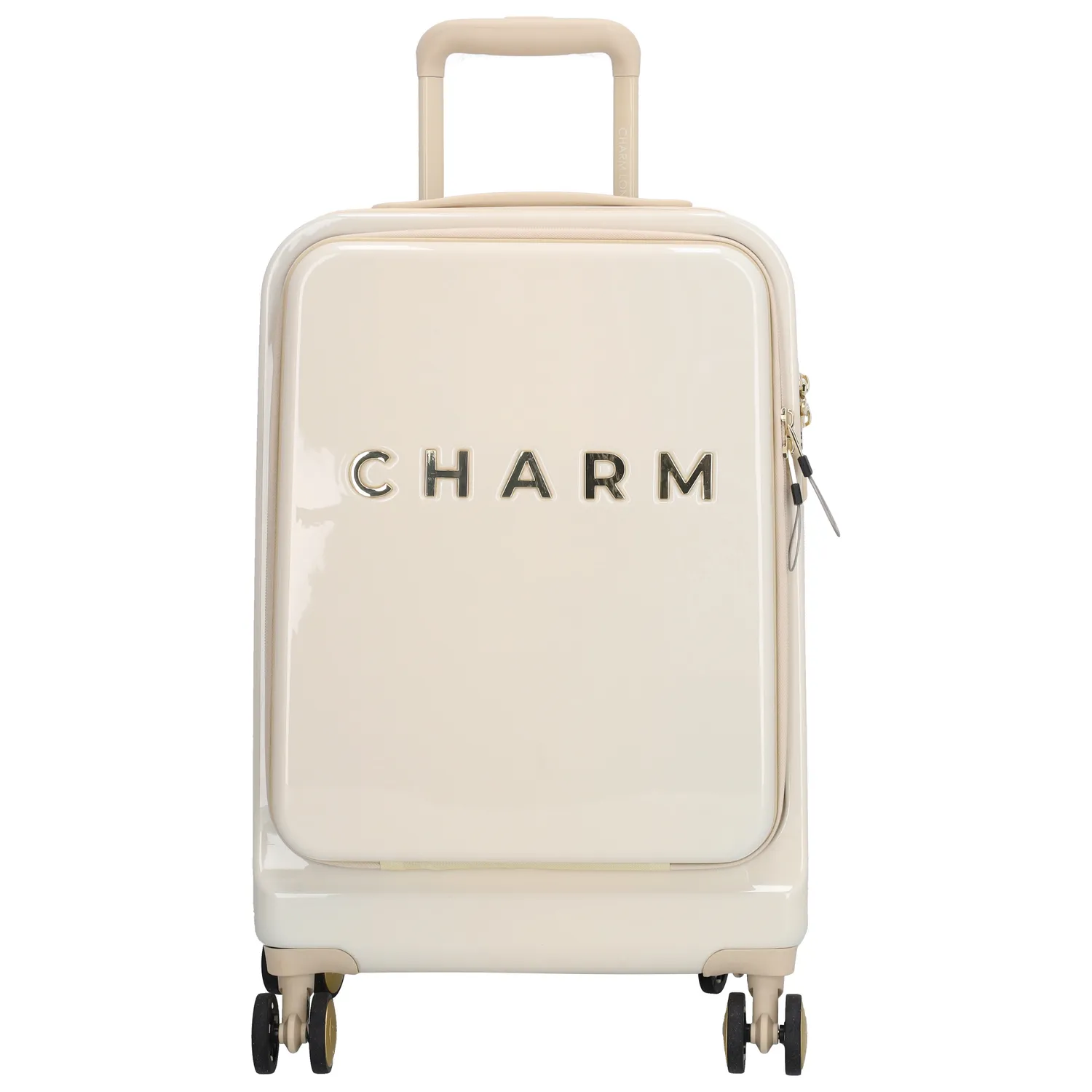 Charm London Charm London Capetown 55cm  15.6" laptop-handbagage-koffer beige