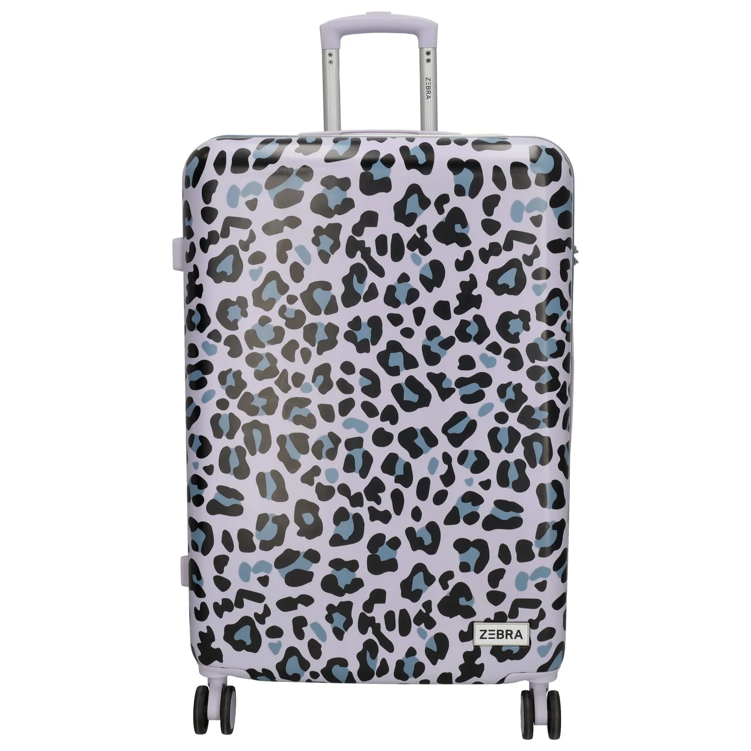 Zebra Trends Zebra Trends 76cm reiskoffer lilac panter print