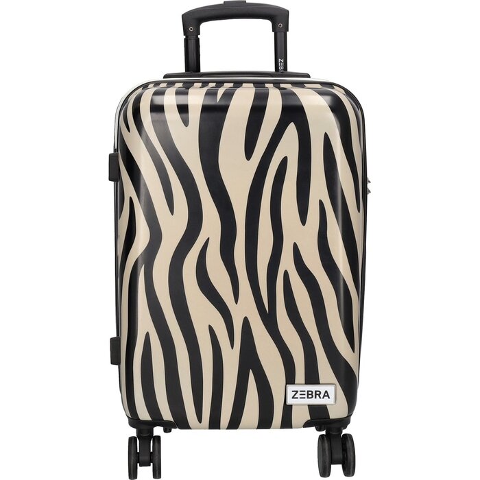 Zebra Trends Zebra Trends 57x34x22cm handbagage trolley panter print