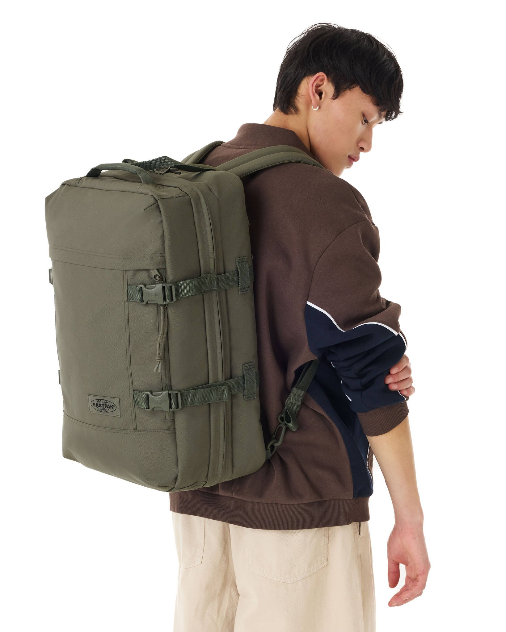 Eastpak Eastpak Travelpack cabin-backpack monotone khaki