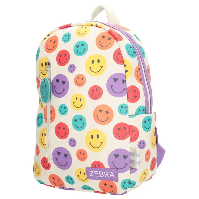 Zebra Trends Zebra Trends kinderrugtas smiley