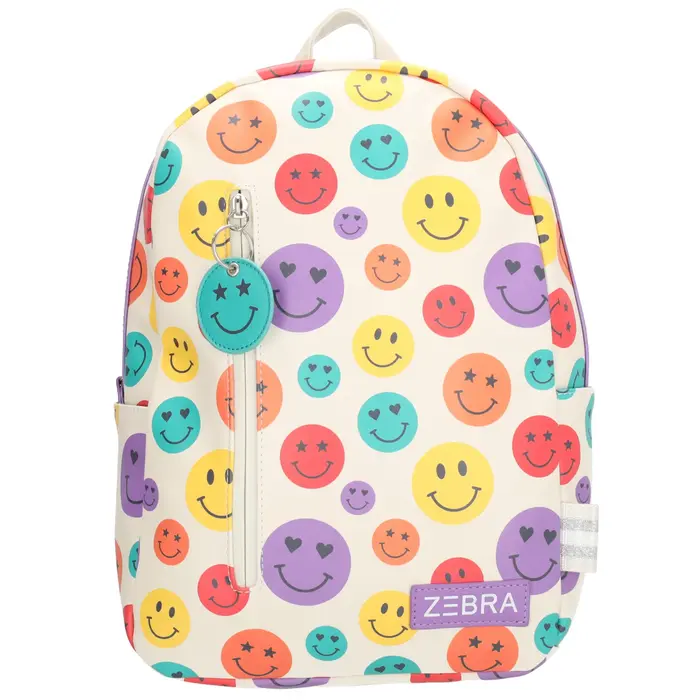 Zebra Trends Zebra Trends kinderrugtas smiley