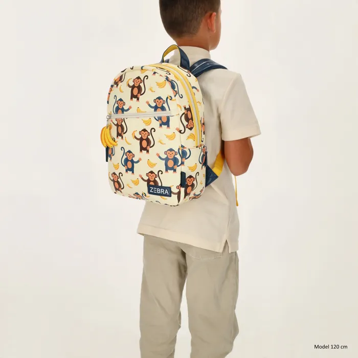 Zebra Trends Zebra Trends kinderrugzak monkeys