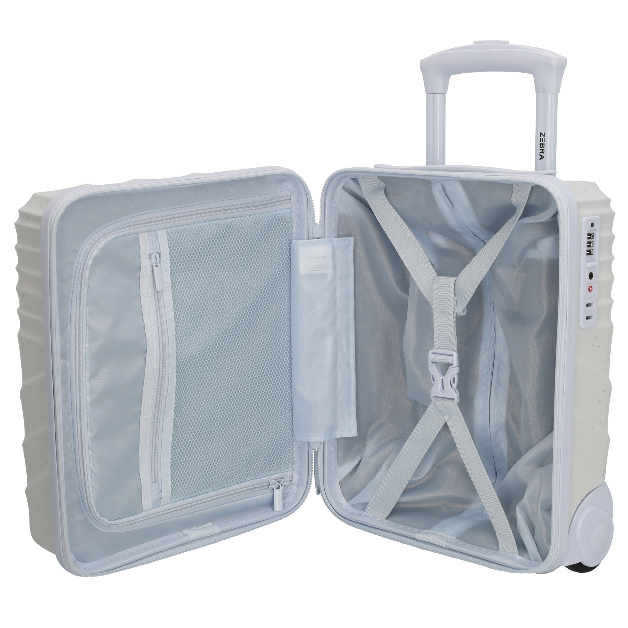 Zebra Trends Zebra Trends Sandy 40x29x20cm underseater trolley licht blauw