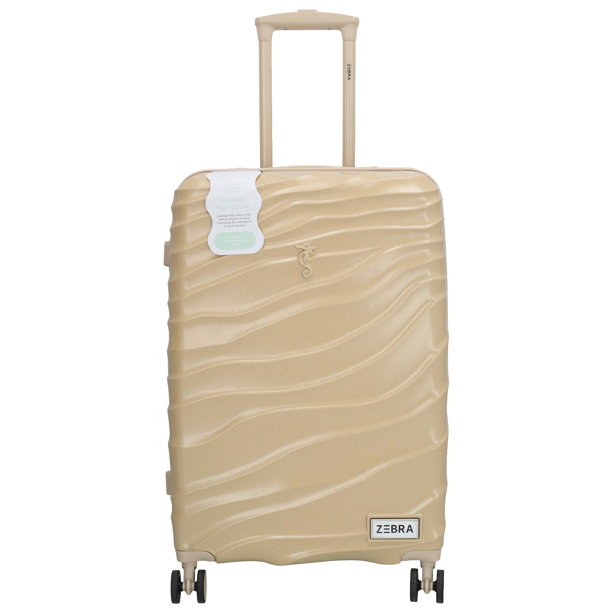 Zebra Trends Zebra Trends Sandy EXP. 64cm reiskoffer sand