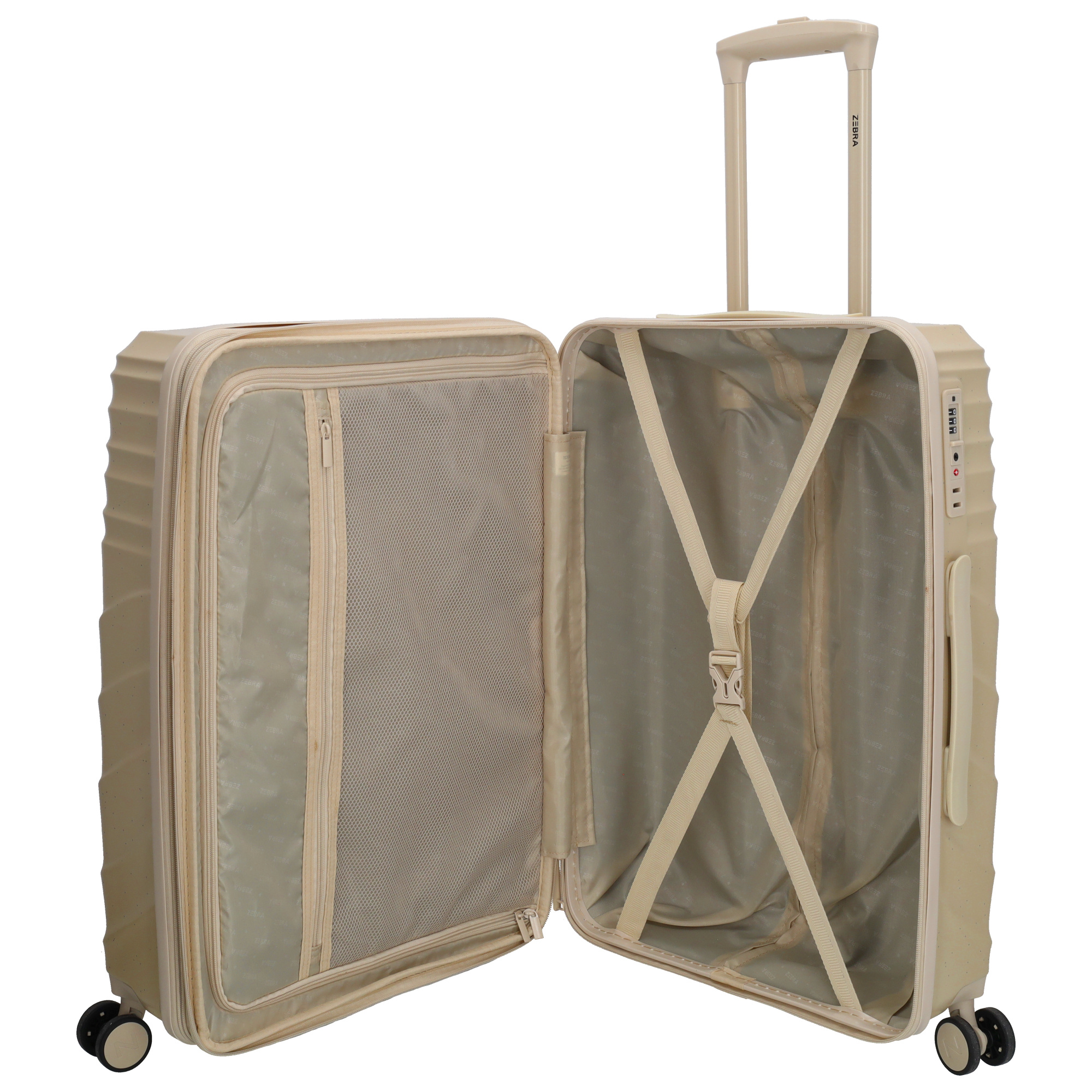 Zebra Trends Zebra Trends Sandy EXP. 64cm reiskoffer sand