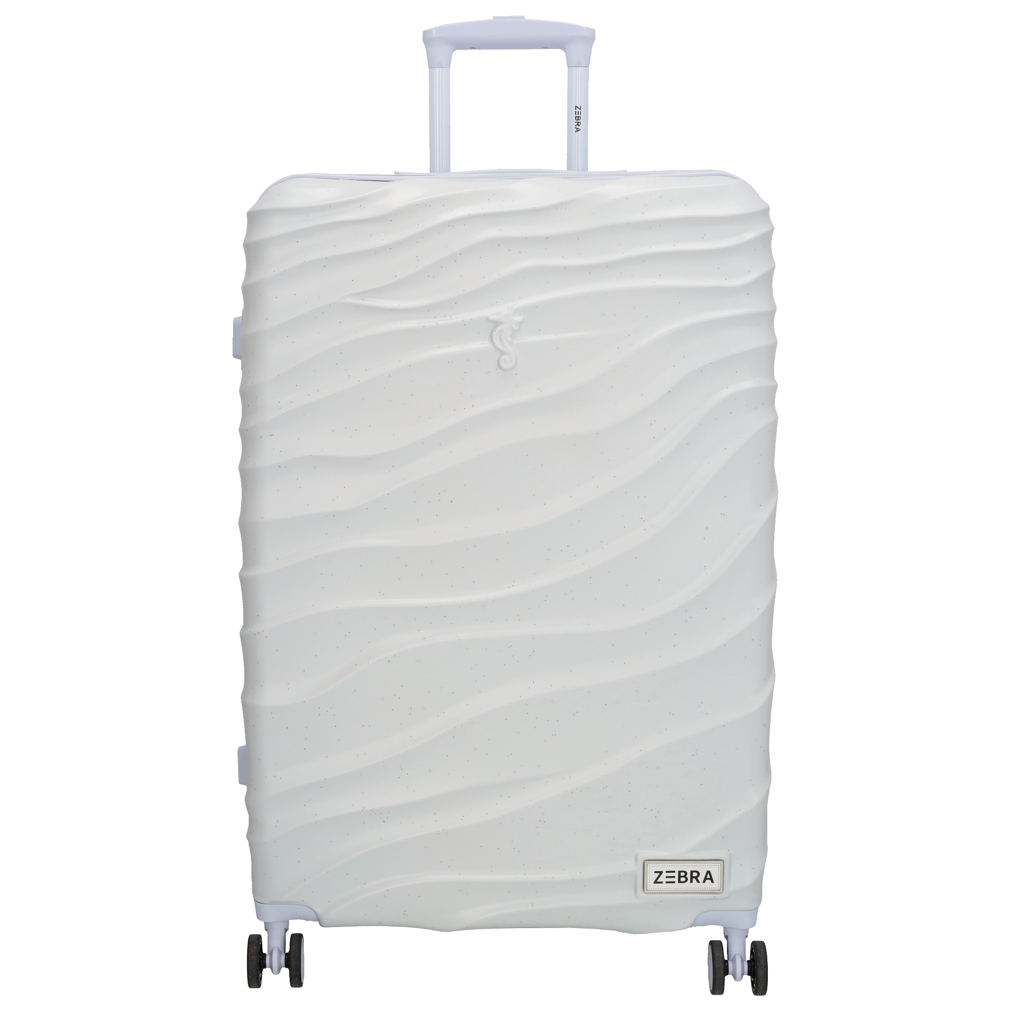 Zebra Trends Zebra Trends Sandy 74cm reiskoffer licht blauw