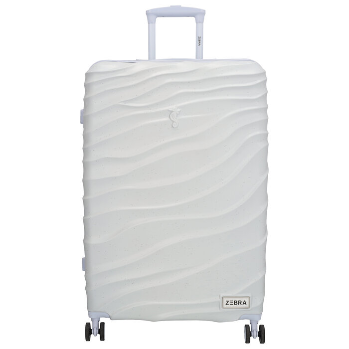 Zebra Trends Zebra Trends Sandy 74cm reiskoffer licht blauw
