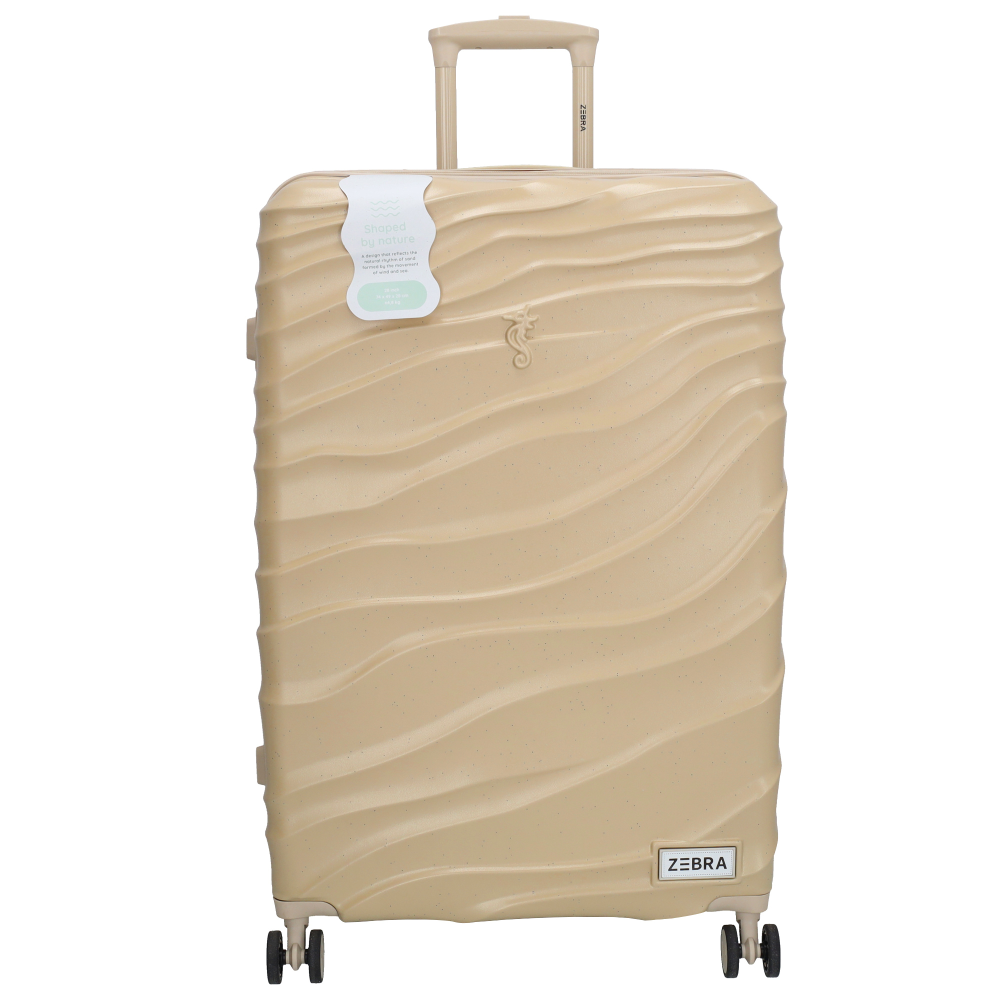 Zebra Trends Zebra Trends Sandy 74cm reiskoffer sand