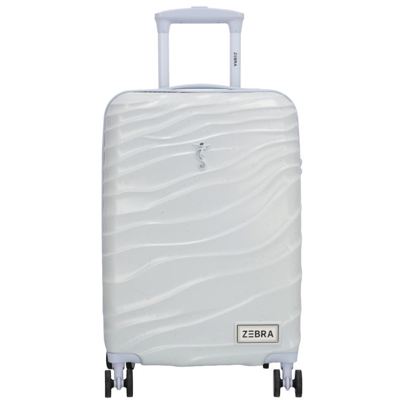 Zebra Trends Zebra Trends Sandy 55x35x20cm reiskoffer licht blauw