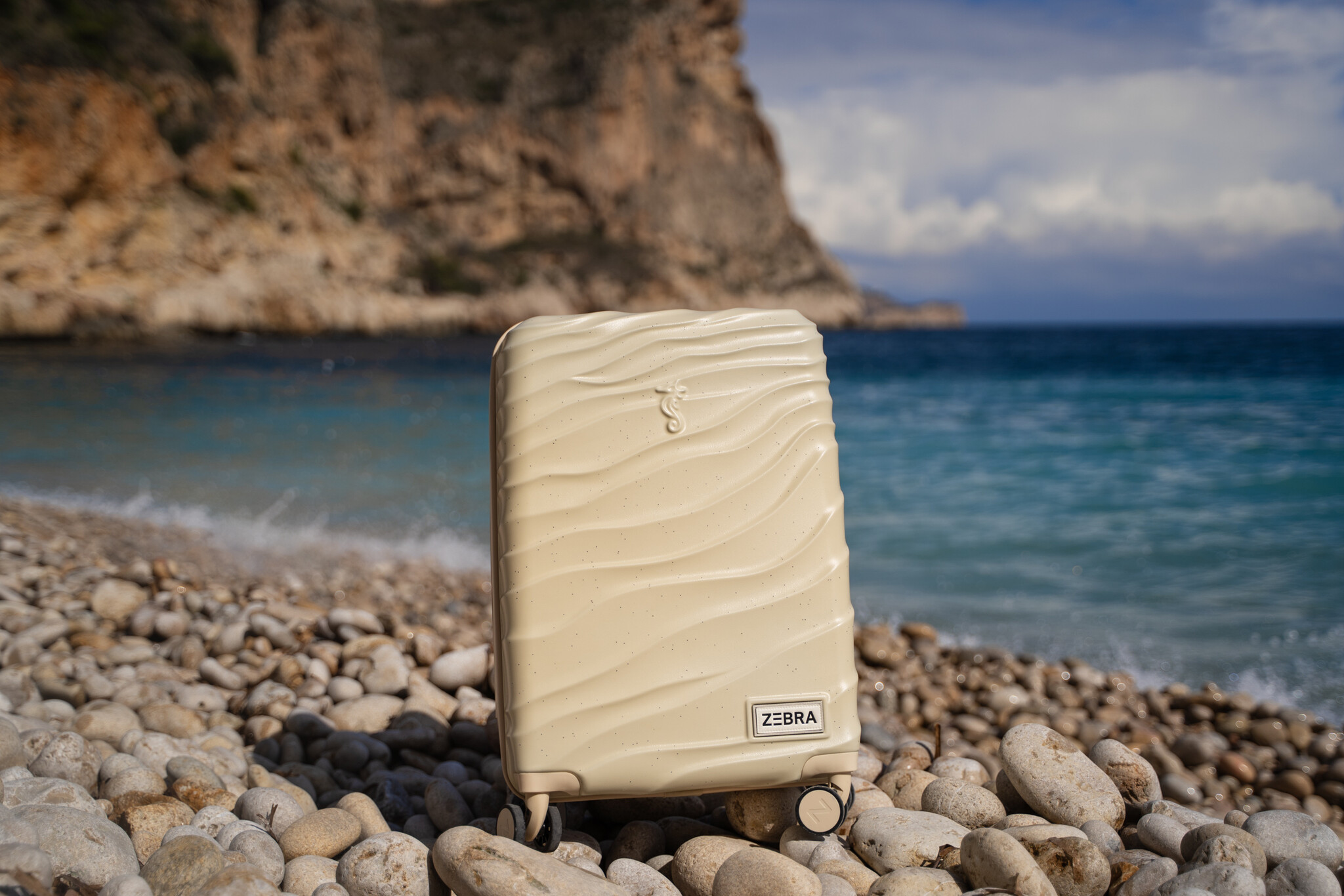 Zebra Trends Zebra Trends Sandy 55x35x20cm reiskoffer sand