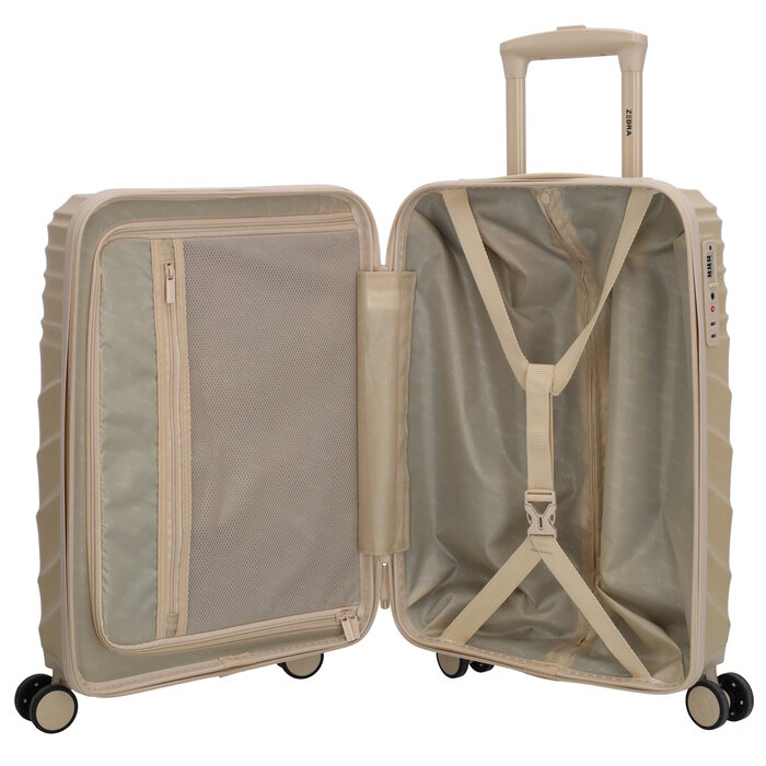 Zebra Trends Zebra Trends Sandy 55x35x20cm reiskoffer sand