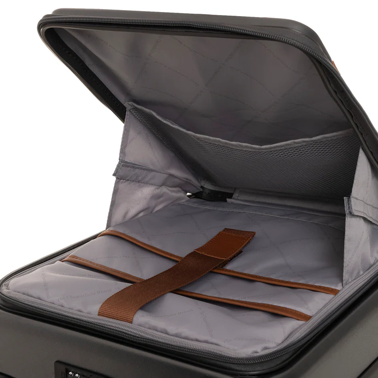 Chesterfield Chesterfield Zuna handbagage met 15.6" laptopvak urban graphite